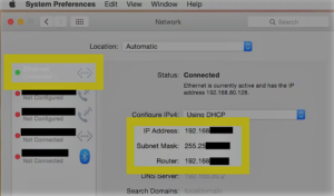 How to Find Your Private IP Address on Mac Method 2 Step 3